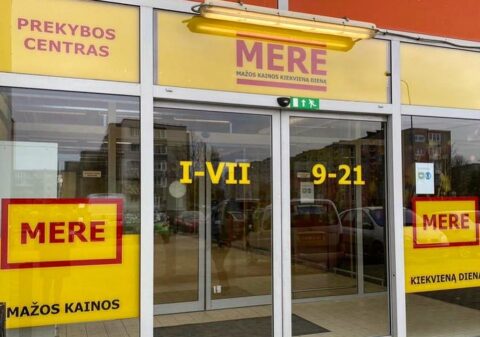 В Мажейкяе открылся магазин «MERE»
